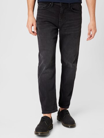 TOM TAILOR DENIM Loosefit Jeans in Schwarz: predná strana