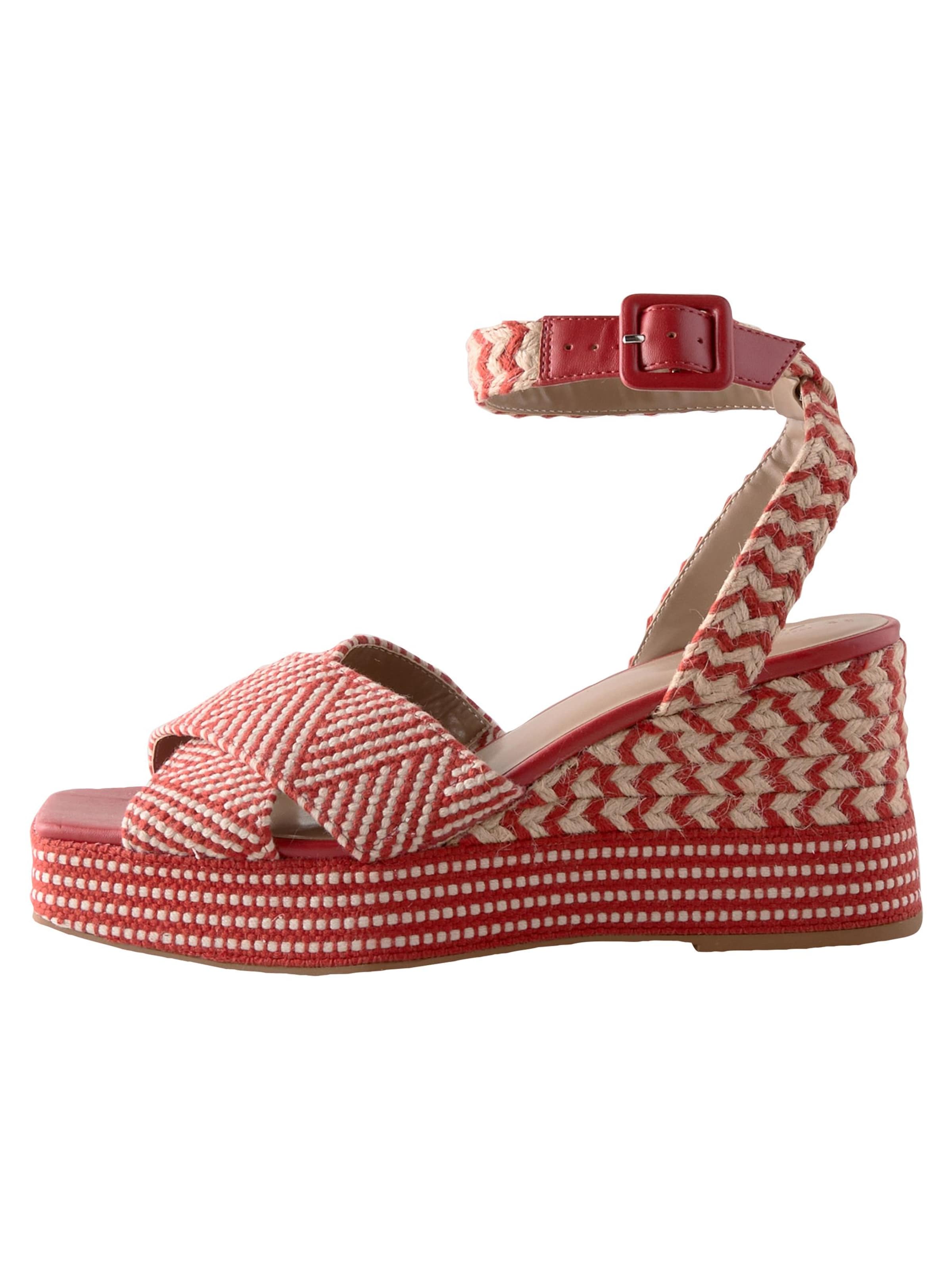 Next Sandále - Červená: predná strana