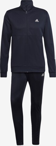 ADIDAS SPORTSWEAR Sportanzug ' Zipped' in Blau: predná strana