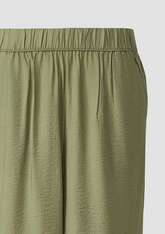 s.Oliver Wide leg Trousers in Green