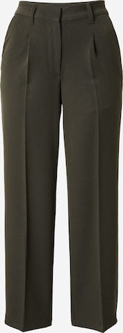 Vero Moda Petite Wide leg Pleated Pants 'ISABEL' in Green: front