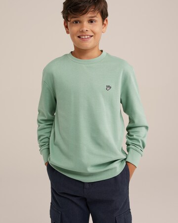 WE Fashion Sweatshirt in Green