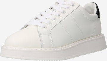 Sneaker low 'Angeline' de la Lauren Ralph Lauren pe alb: față