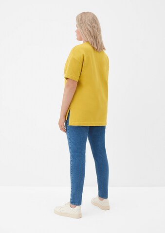 Sweat-shirt TRIANGLE en jaune