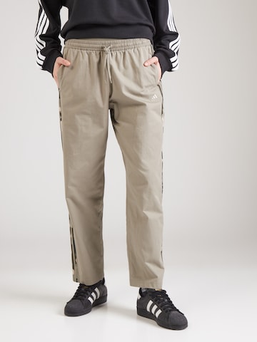 Loosefit Pantalon de sport ADIDAS SPORTSWEAR en vert : devant