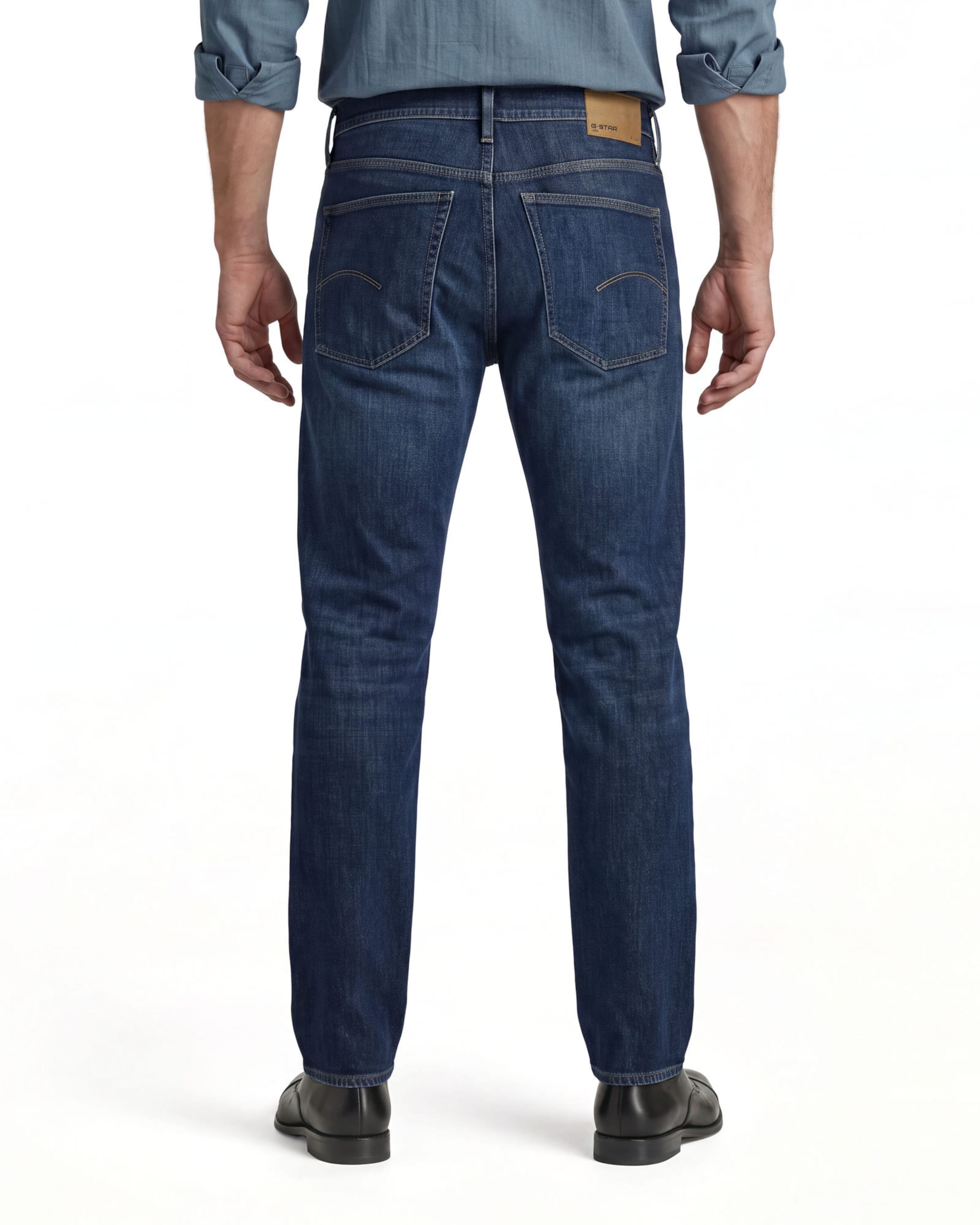 G-STAR Slimfit Jeans-5Pocket ' ' in Blau: Vorderseite