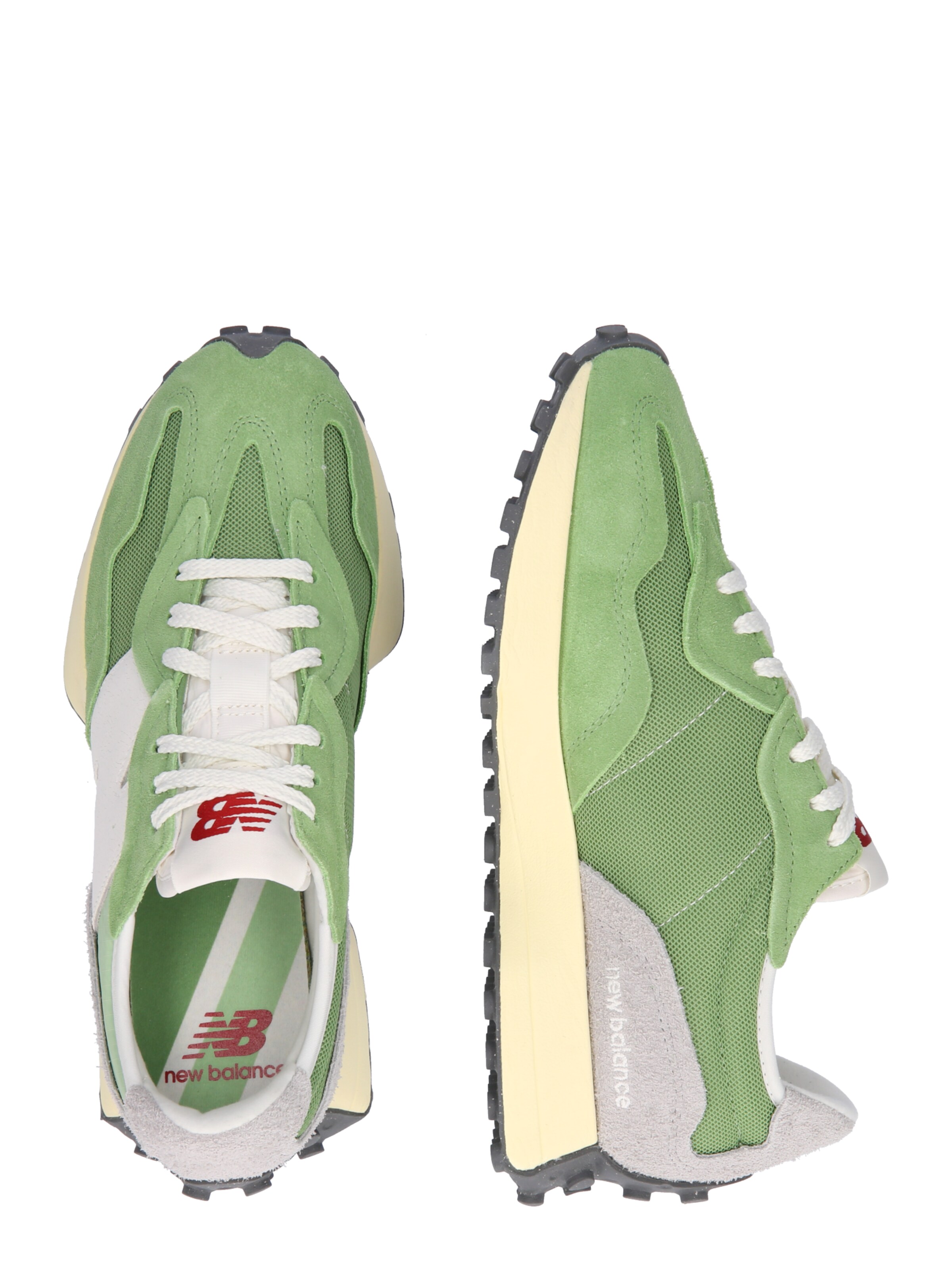 Baskets basses '327' new balance en vert