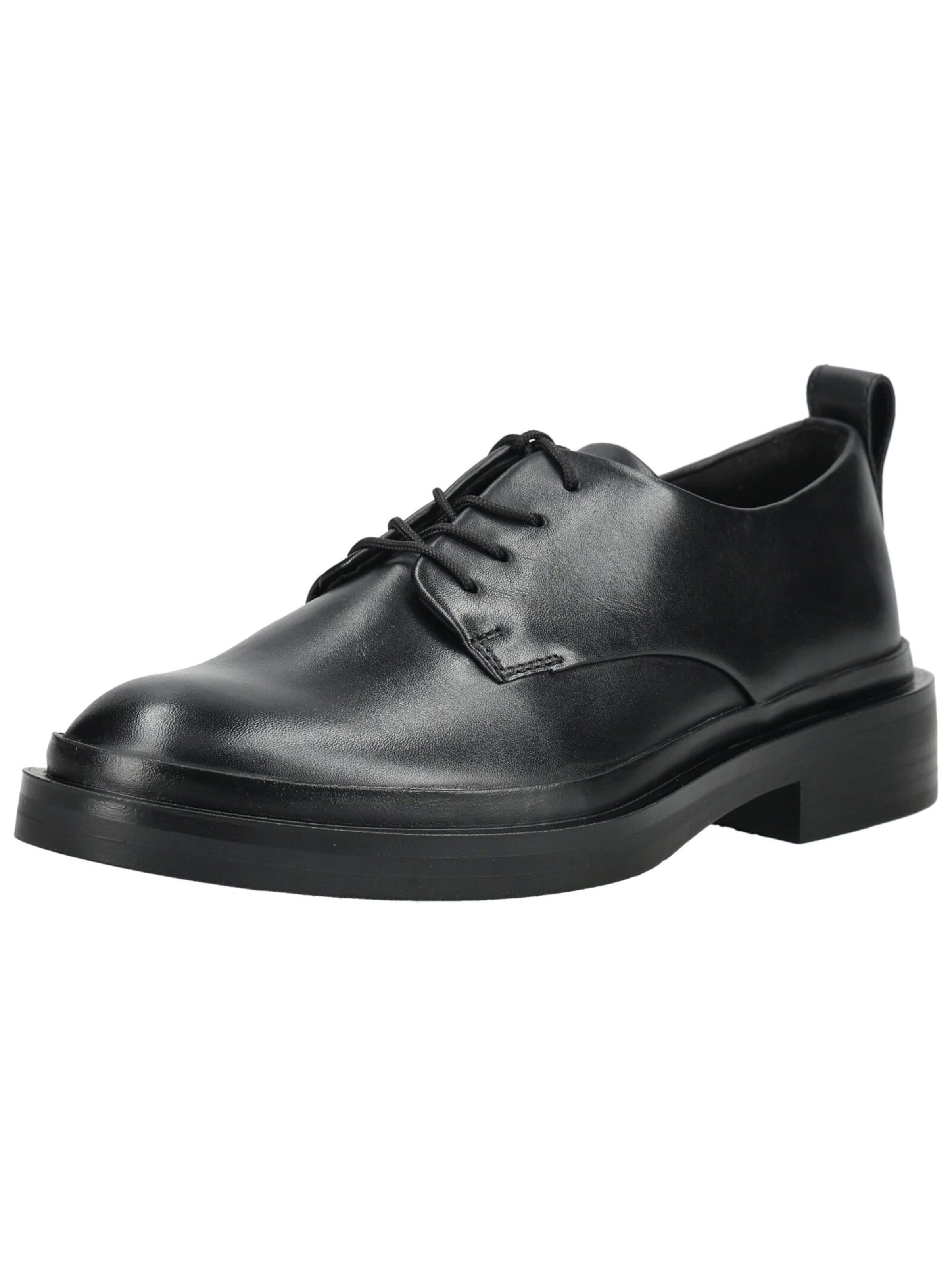 Chaussure à lacets CLARKS en noir : devant