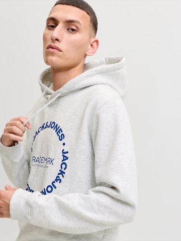 JACK & JONESSweater majica 'JJBENSON' - bijela boja