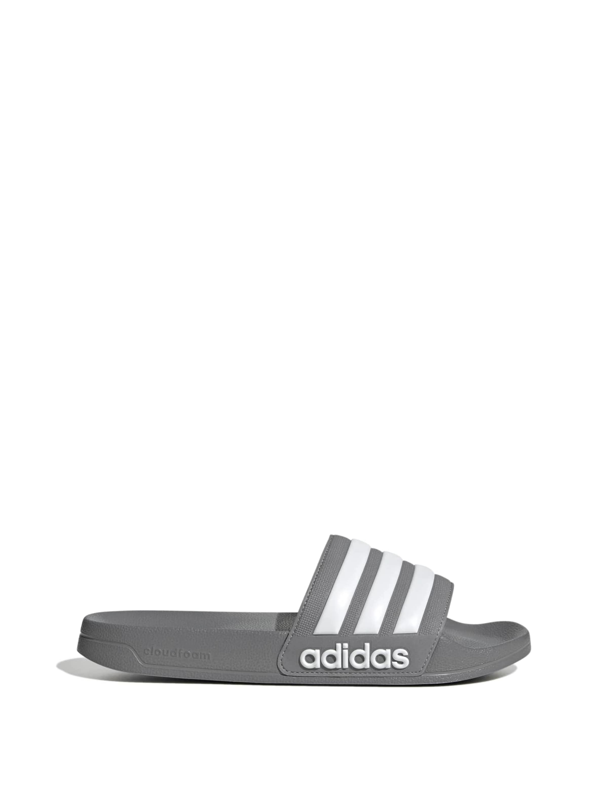 ADIDAS SPORTSWEAR Pantolette 'Adilette' i grå: framsida