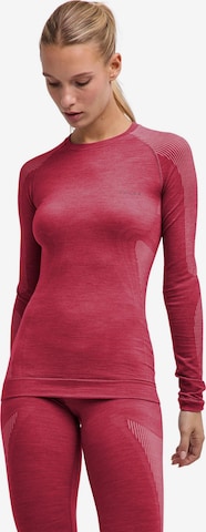 FALKE Base Layer in Rot: Vorderseite