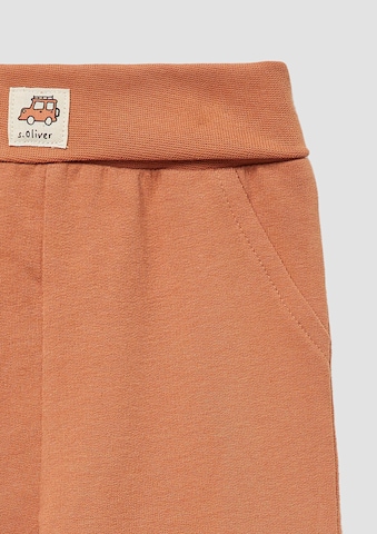 s.Oliver Regular Broek in Oranje