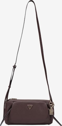 Borsa a spalla 'LUCCI GIRLFRIEND SAT HWBG97 45720' di GUESS in marrone: frontale