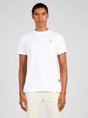 T-Shirt DEDICATED. en blanc : devant