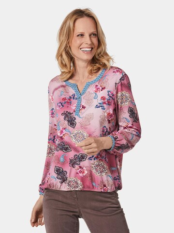 Goldner Blouse in Roze: voorkant