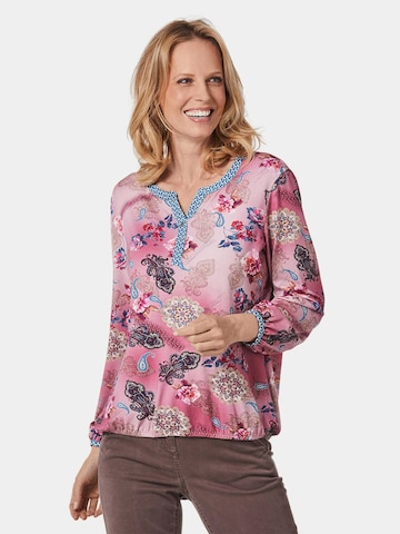 Goldner Blouse in Roze: voorkant