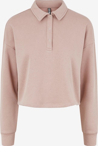 PIECES Sweatshirt 'Hosanna' in Beige: predná strana