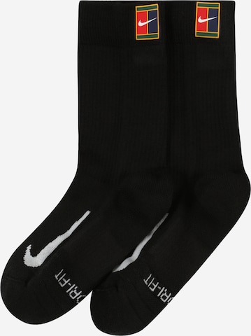 NIKE - Calcetines deportivos en negro: frente
