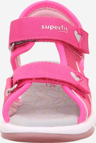 SUPERFIT Sandály 'PEBBLES' – pink