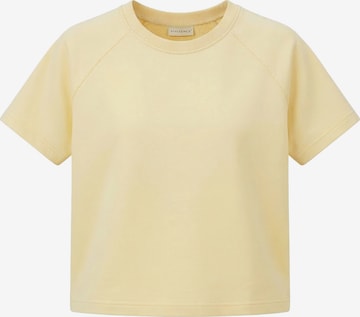 Vivisence Sweatshirt '9007' in Geel: voorkant