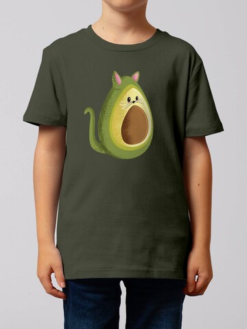 watabout.kids T-Shirt 'Avocato' in Grün