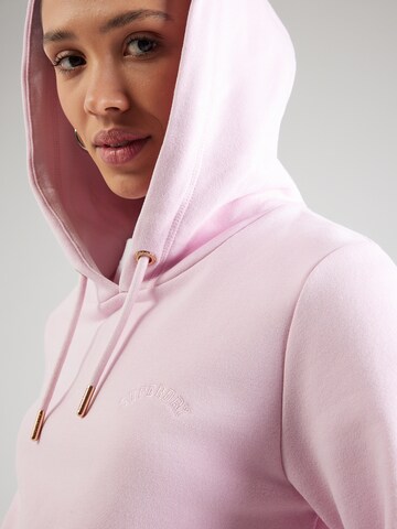 Superdry & Co Свитшот 'ESSENTIAL' в Ярко-розовый