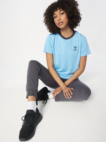 Hummel Toiminnallinen paita 'STALTIC' värissä sininen