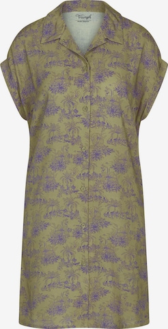 TRIUMPH Nachthemd ' Red Label Boyfriend Fit ' in Grün: Vorderseite