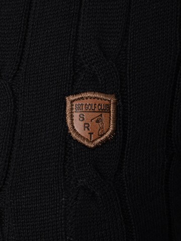 Sir Raymond Tailor Sweater 'Igor' in Black