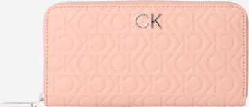 Calvin Klein Портмоне в розово: отпред