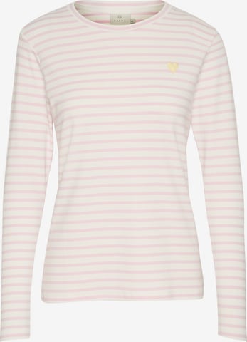 T-shirt 'Liddy' Kaffe en rose : devant