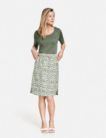 GERRY WEBER Skirt in Green