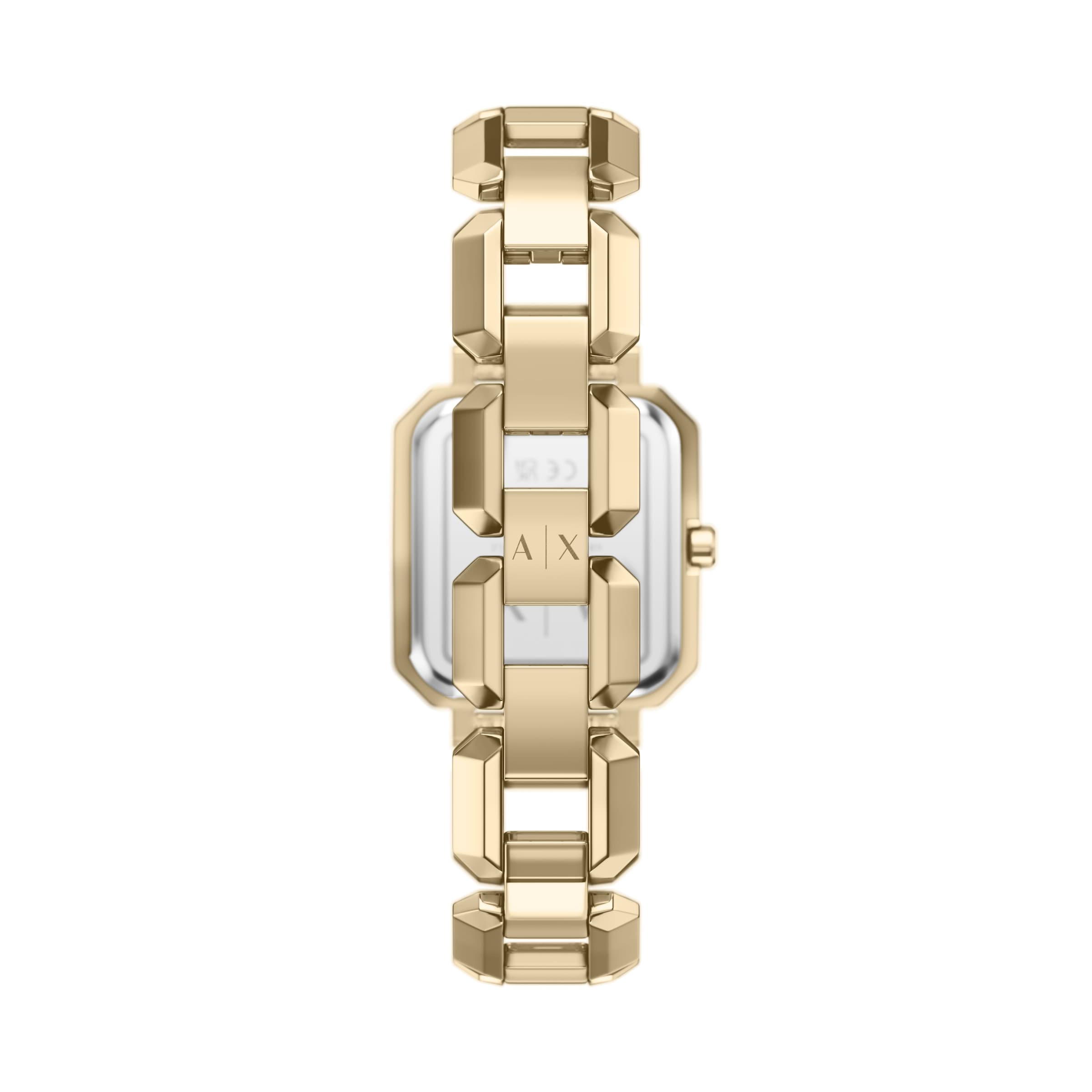zelts ARMANI EXCHANGE Analogais pulkstenis