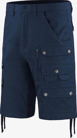 Regular Pantalon outdoor 'Mojave' normani en bleu