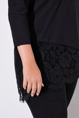MIAMODA Shirt in Black