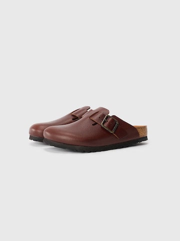 BIRKENSTOCK Пантолеты 'Boston' в Коричневый