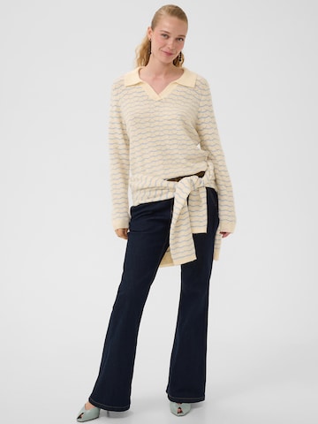 CULTURE Sweater 'CUAmera Julietta' in Yellow
