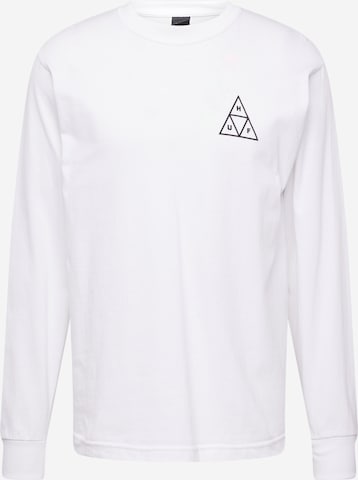 HUF Shirt in Wit: voorkant