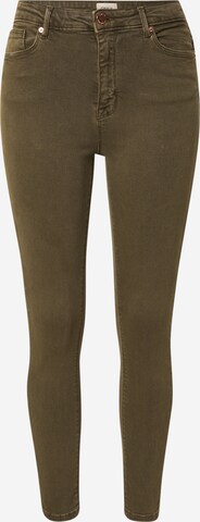 Skinny Jeans 'Paola' di ONLY in verde: frontale