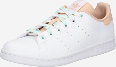 ADIDAS ORIGINALS Sneaker 'STAN SMITH' in grün / pastellorange / weiß, Produktansicht