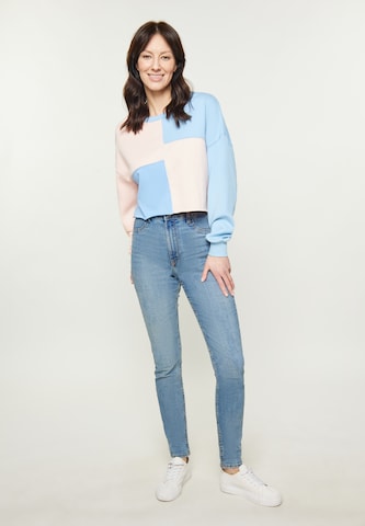 usha BLUE LABEL Sweatshirt 'Young Fashion' in Blue