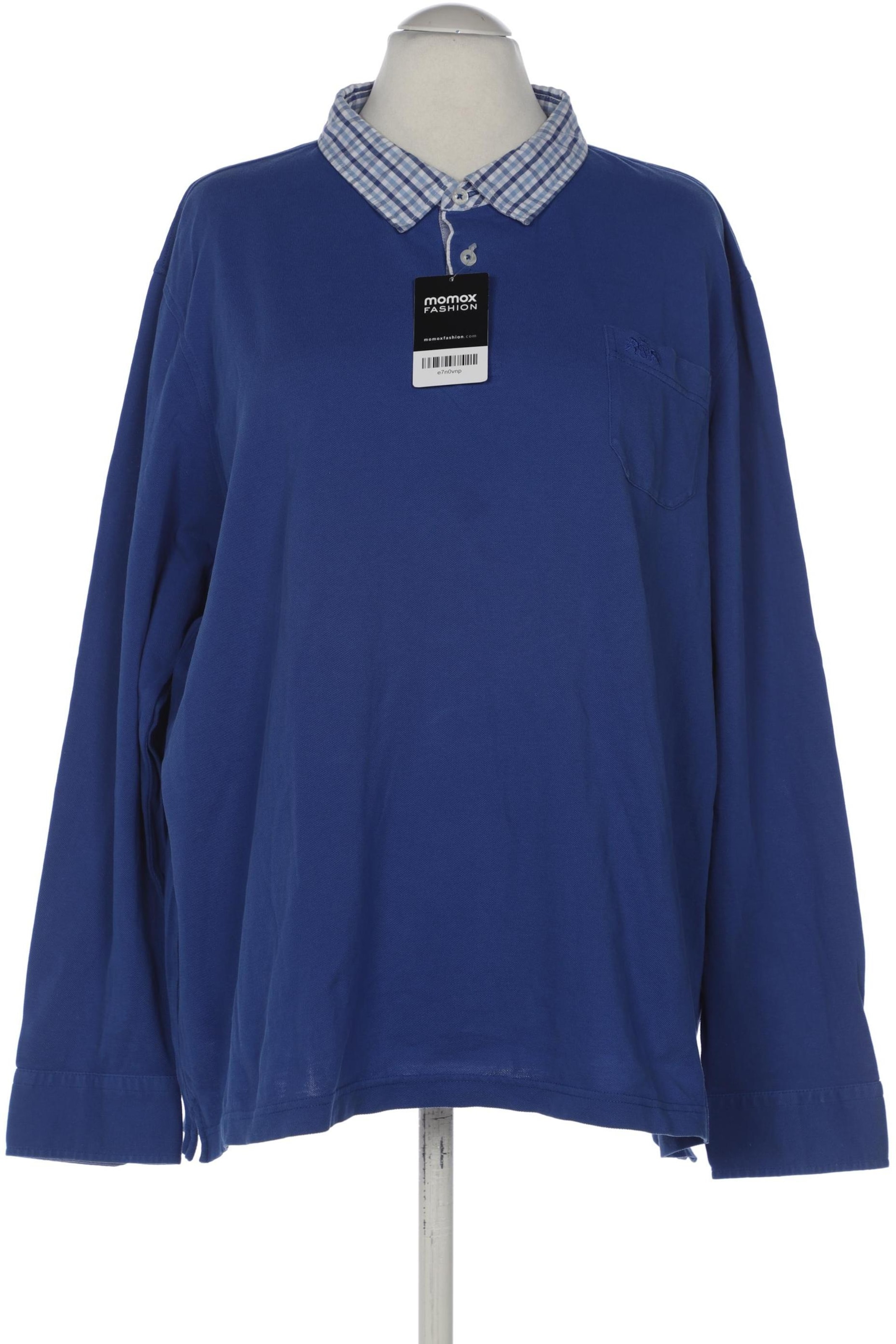 Walbusch Poloshirt 11XL in Blau: Vorderseite