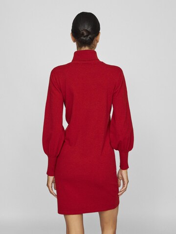 Robes en maille 'VIKerry' VILA en rouge