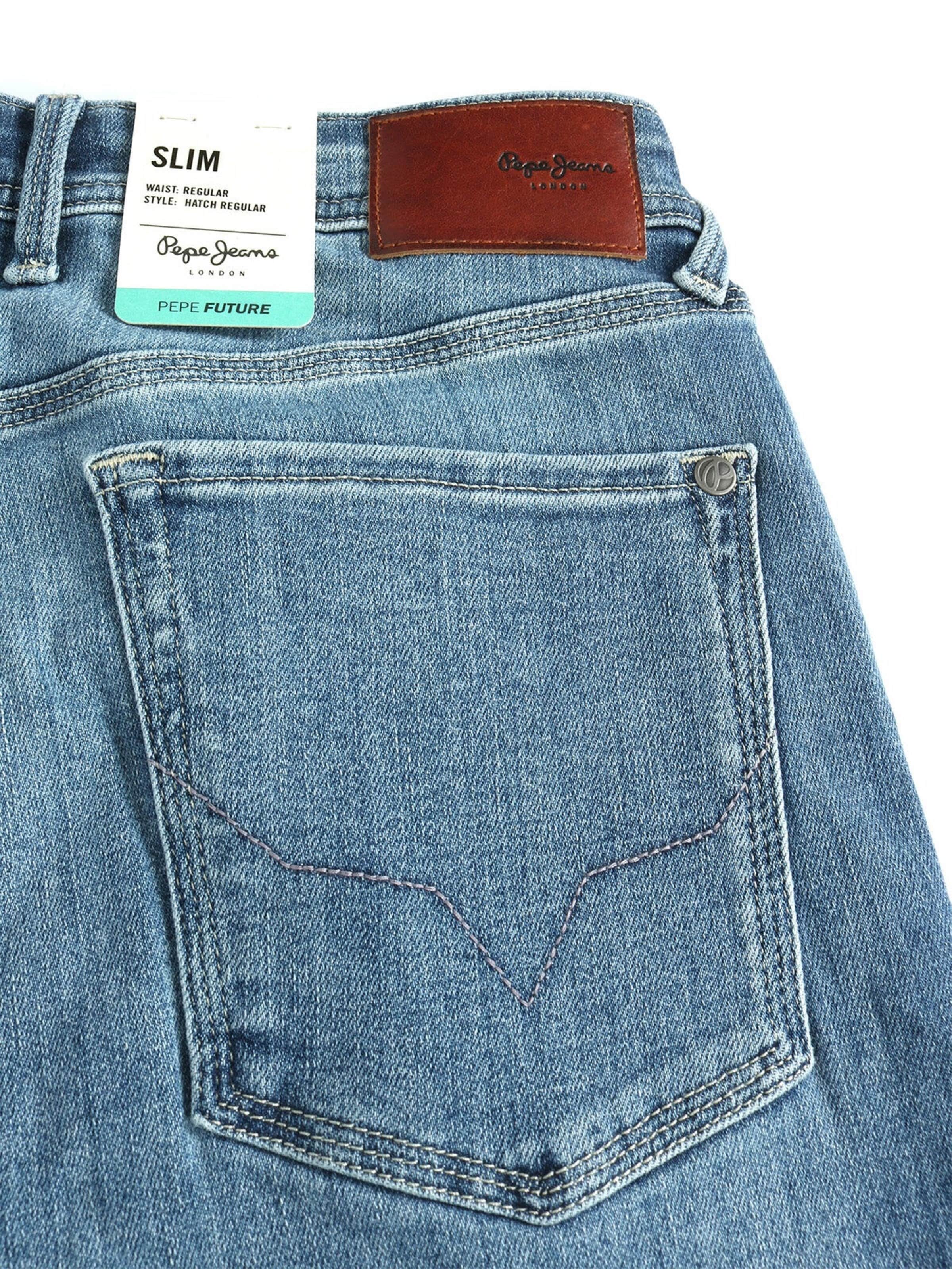 Pepe Slim fit Jeans 'Slim Hatch' in Blue