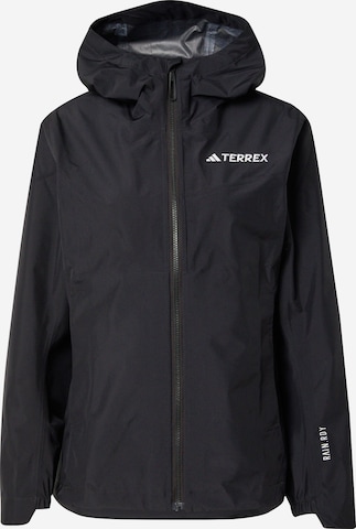 ADIDAS TERREX Outdoor jacket in Black: front