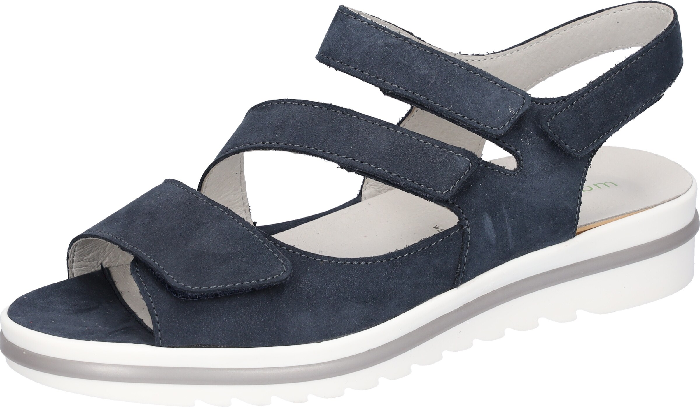 WALDLÄUFER Strap Sandals in Blue: front