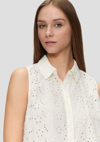 QS Bluse i hvid