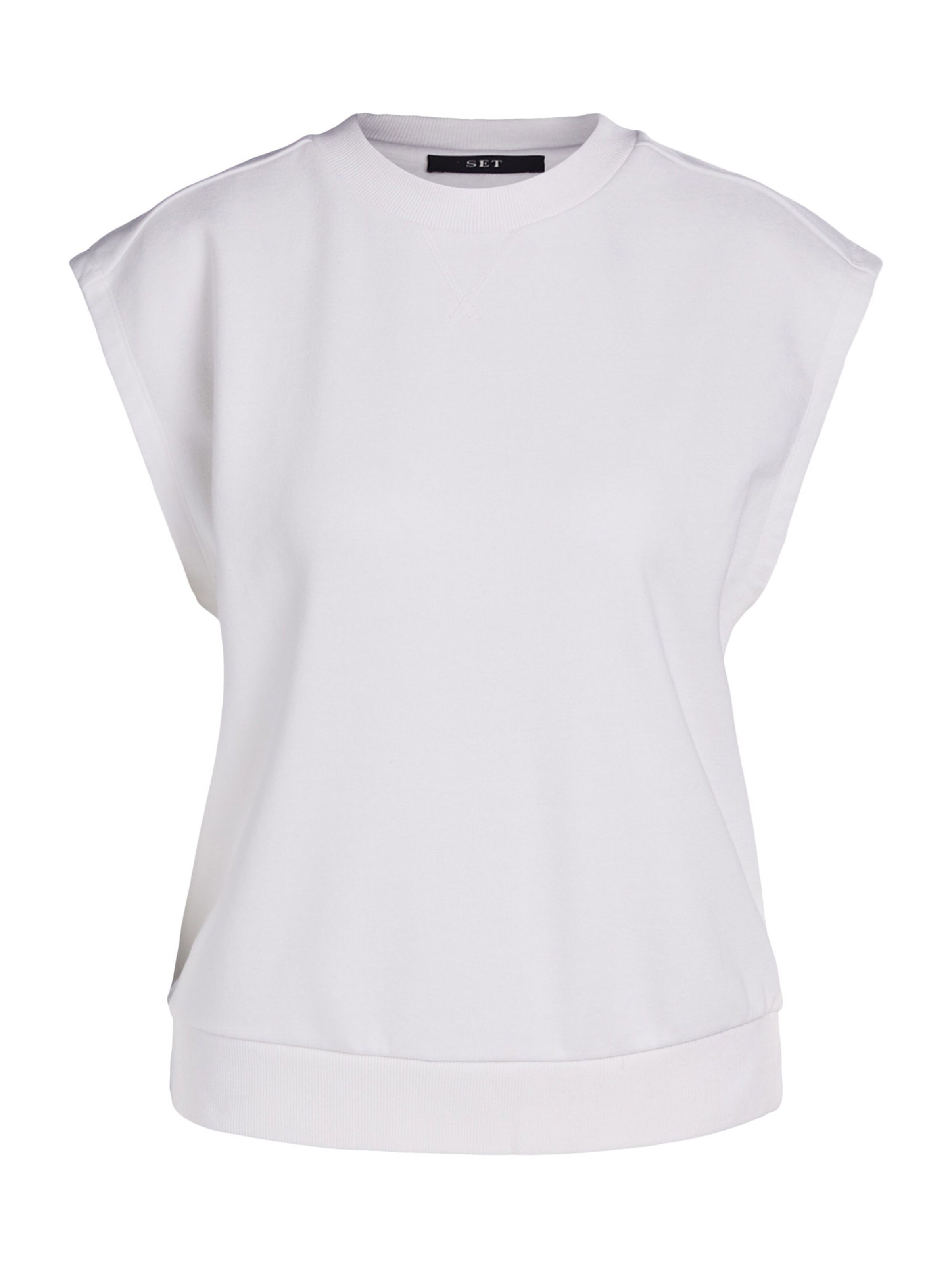 SET Sweatshirt in Weiß: Vorderseite