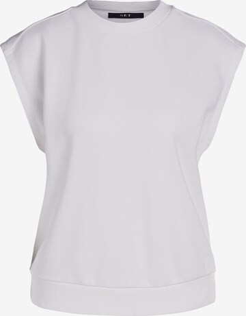 SETSweater majica - bijela boja: prednji dio