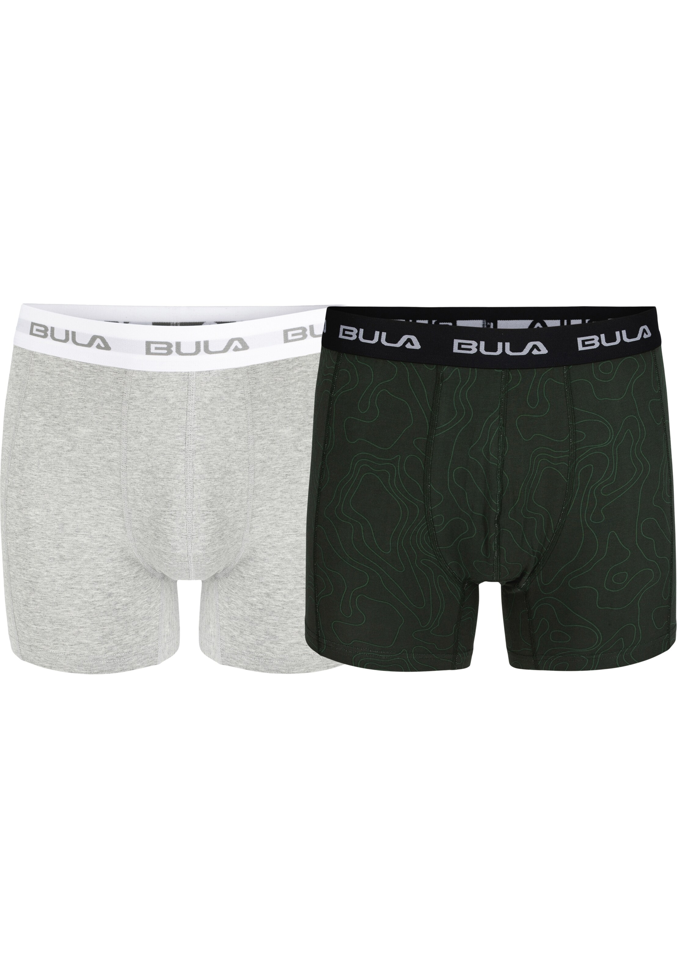 BULA Boxershorts in Grau: Vorderseite